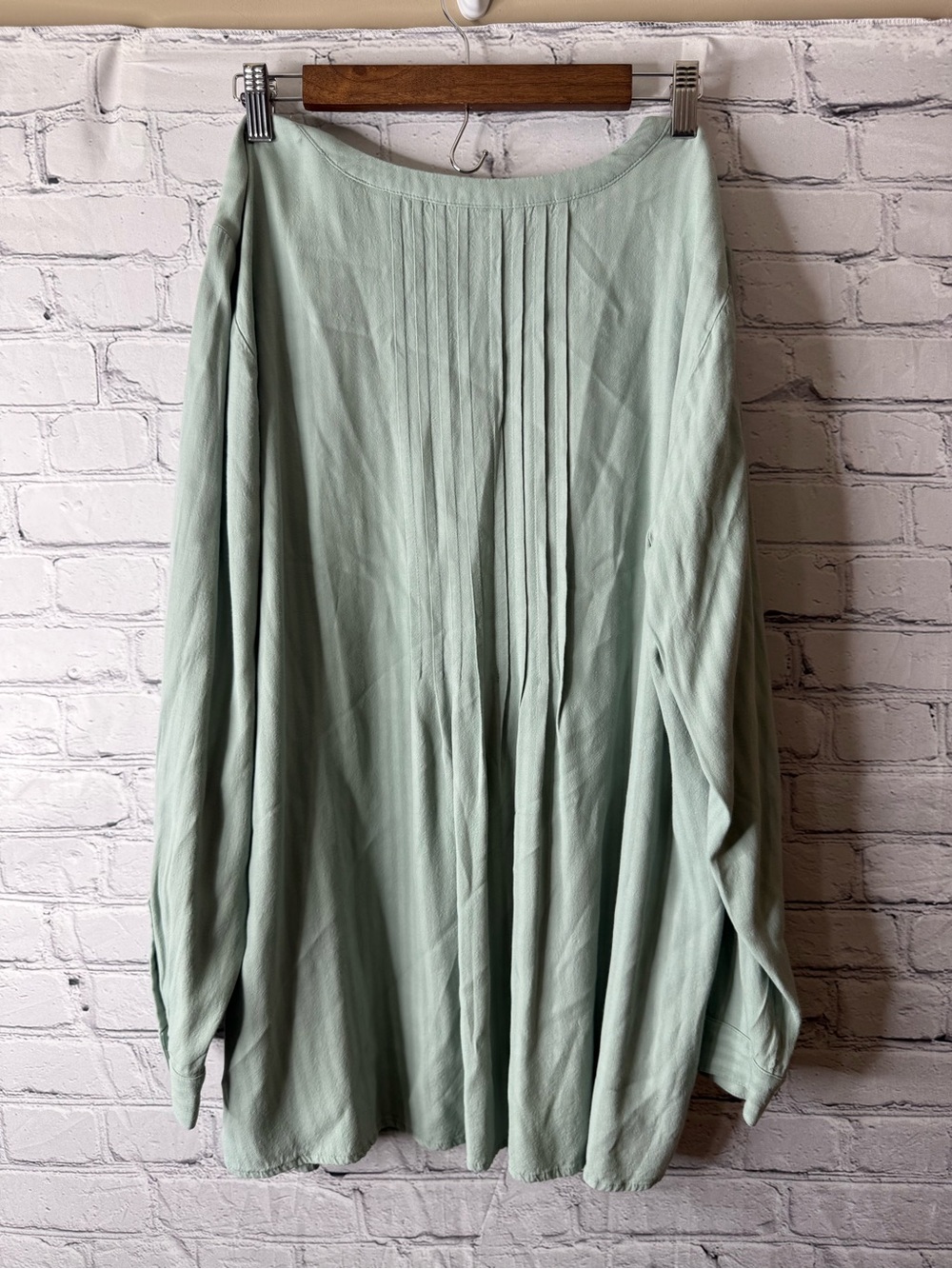 J. Jill Light Sage V-Neck Long Sleeve Women's tunic size xl - Picture 4 of 12